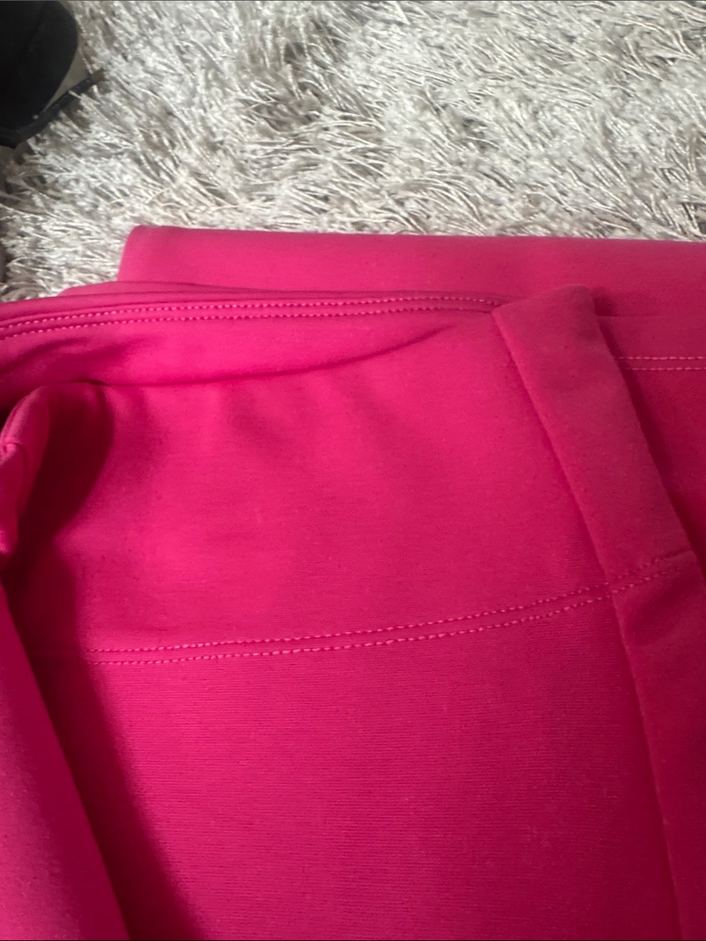 HALARA Women's Hot Pink Stretch Jeggings - Picture 3 of 3